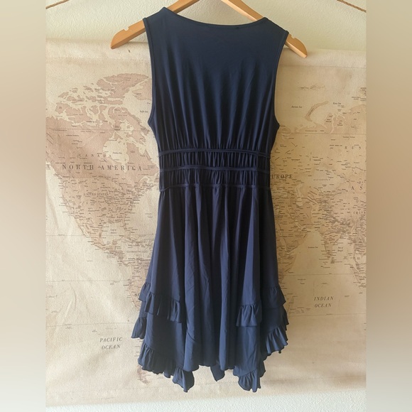 🆕Sun Light Paris Tank Tunic Size 1 (XS) NWT 249$ Blue - Picture 6 of 10